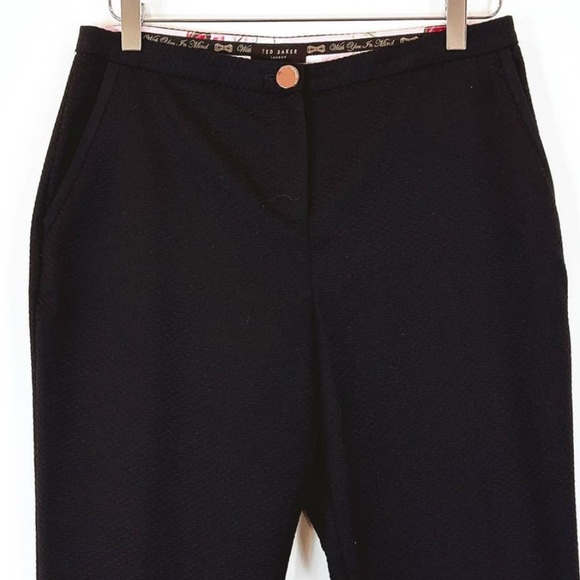 Ted Baker London Nadeat Pants in Black, Size 2 - Picture 7 of 12